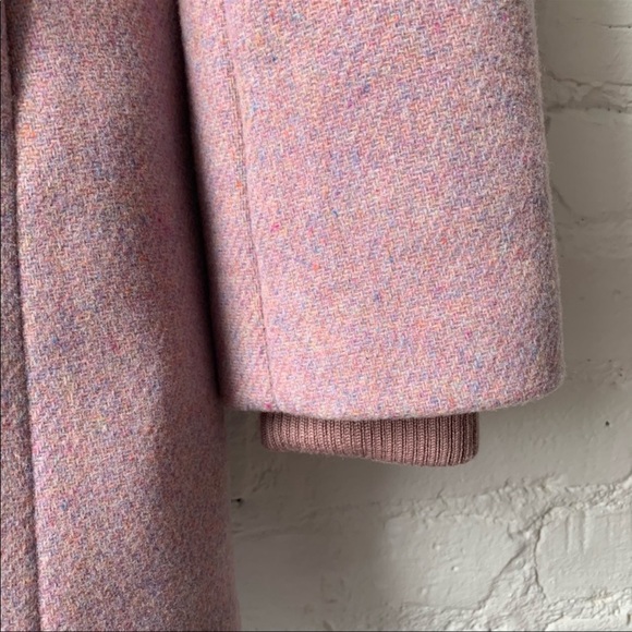 J. Crew Lodge Coat in Heather Cotton Candy 0 - Picture 4 of 6
